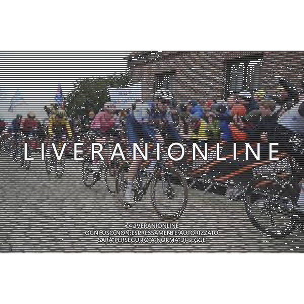 02-04-2023 Tour Des Flandres; 2023, Soudal - Quickstep; Asgreen, Kasper; Old Kwaremont; ©SIROTTI / AGENZIA ALDO LIVERANI SAS