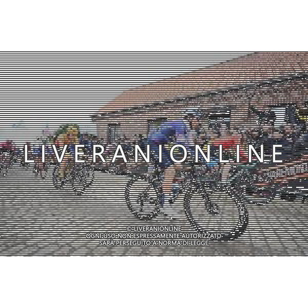 02-04-2023 Tour Des Flandres; 2023, Israel - Premier Tech; Teuns, Dylan; Old Kwaremont; ©SIROTTI / AGENZIA ALDO LIVERANI SAS