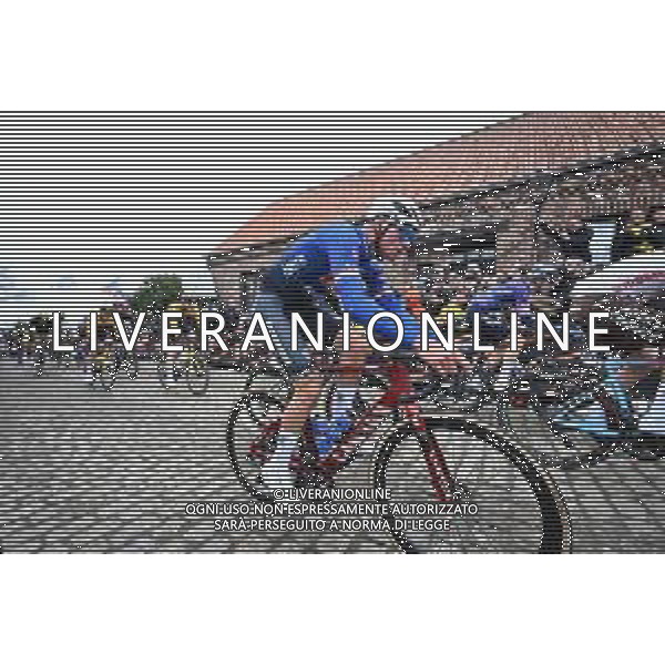 02-04-2023 Tour Des Flandres; 2023, Alpecin - Deceuninck; Van Der Poel, Mathieu; Old Kwaremont; ©SIROTTI / AGENZIA ALDO LIVERANI SAS