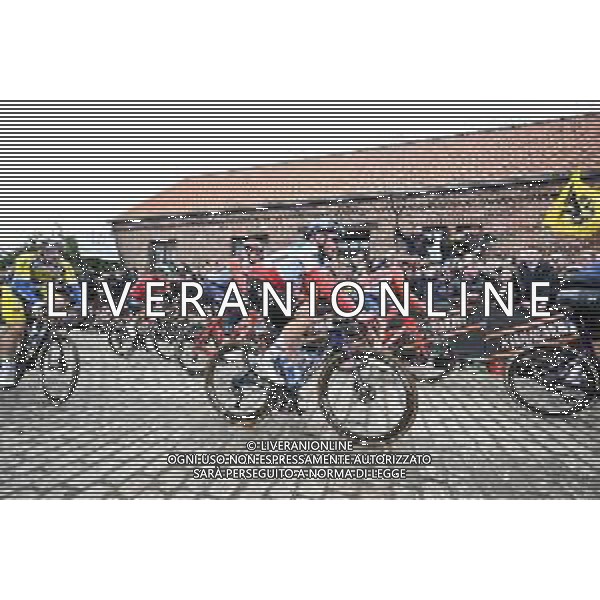 02-04-2023 Tour Des Flandres; 2023, Soudal - Quickstep; Senechal, Florian; Old Kwaremont; ©SIROTTI / AGENZIA ALDO LIVERANI SAS