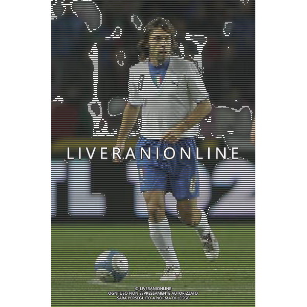 Ginevra (CH) 15-11-2005 amichevole nazionale italiana calcio italia-costa d\' avorio 1:1 nella foto pirlo andrea ph marco luzzani /ag aldo liverani s.a.s.