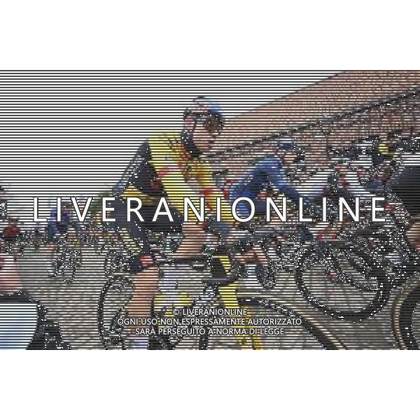 02-04-2023 Tour Des Flandres; 2023, Jumbo - Visma; Van Aert, Wout; Old Kwaremont; ©SIROTTI / AGENZIA ALDO LIVERANI SAS
