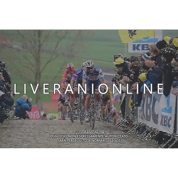 02-04-2023 Tour Des Flandres; 2023, Soudal - Quickstep; Lampaert, Yves; Paterberg; ©SIROTTI / AGENZIA ALDO LIVERANI SAS