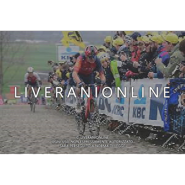 02-04-2023 Tour Des Flandres; 2023, Ineos Grenadiers; Sheffield, Magnus; Paterberg; ©SIROTTI / AGENZIA ALDO LIVERANI SAS