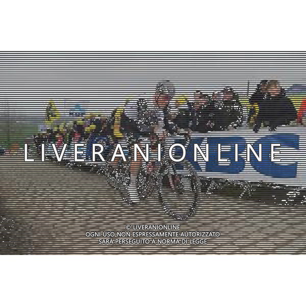 02-04-2023 Tour Des Flandres; 2023, Uae Emirates; Bjerg, Mikkel; Paterberg; ©SIROTTI / AGENZIA ALDO LIVERANI SAS