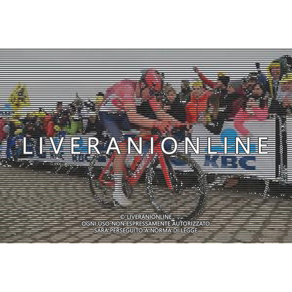 02-04-2023 Tour Des Flandres; 2023, Trek - Segafredo; Pedersen, Mads; Paterberg; ©SIROTTI / AGENZIA ALDO LIVERANI SAS
