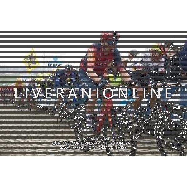 02-04-2023 Tour Des Flandres; 2023, Ineos Grenadiers; Sheffield, Magnus; Paterberg; ©SIROTTI / AGENZIA ALDO LIVERANI SAS
