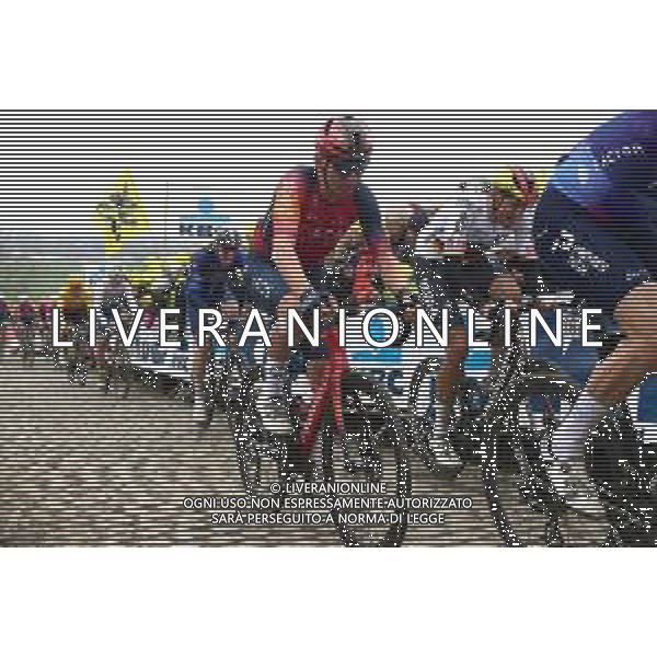 02-04-2023 Tour Des Flandres; 2023, Ineos Grenadiers; Sheffield, Magnus; Paterberg; ©SIROTTI / AGENZIA ALDO LIVERANI SAS