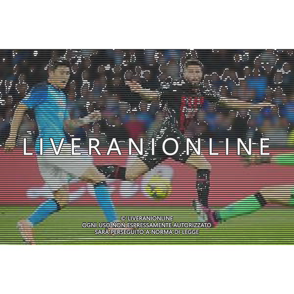 NAPOLI - MILAN CAMPIONATO CALCIO SERIE A TIM 02.04.2023 NELLA FOTO: Olivier Giroud, Kim Min-jae FOTO MOSCA / AGENZIA ALDO LIVERANI SAS