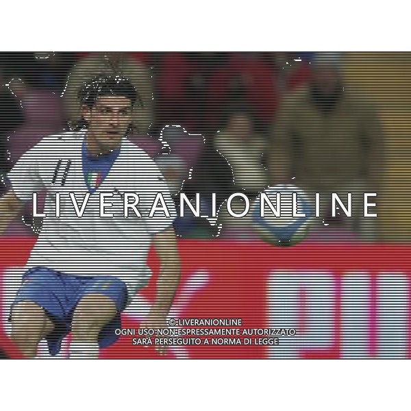 Ginevra 15 novembre 2005 Italia - Costa D\'Avorio amichevole nella foto: Iaquinta Vincenzo foto Andry / Ag. Aldo Liverani