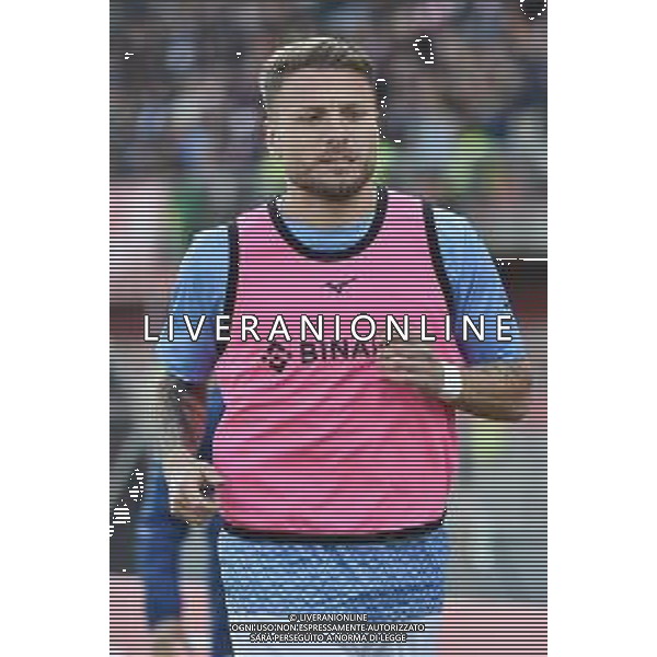 TVRG Ciro Immobile (Lazio) Monza vs Lazio Monza 02-04-2023 U-Power Stadium Campionato Serie A TIM - 28a giornata foto Roberto Garavaglia/ag. Aldo Liverani sas/ AGENZIA ALDO LIVERANI SAS