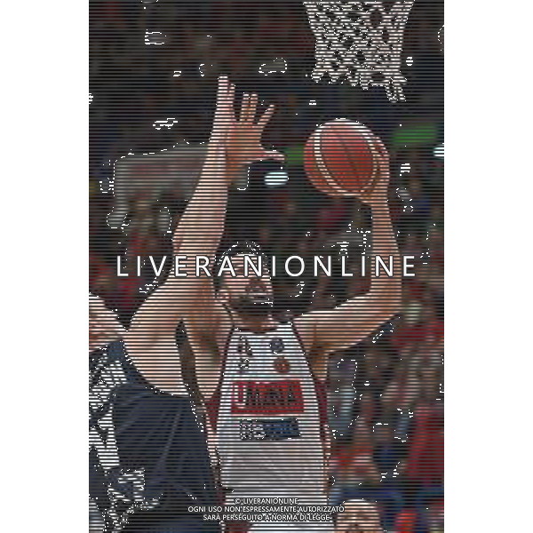© TVRG Mitchell Watt (Reyer Venezia) EA7 Emporio Armani Milano vs Umana Reyer Venezia Assago (MI) 02-04-2023 Mediolanum Forum Campionato Serie A UnipolSai - 24a giornata foto Roberto Garavaglia/ag. Aldo Liverani sas/ AGENZIA ALDO LIVERANI SAS