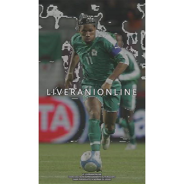 Ginevra 15 novembre 2005 Italia - Costa D\'Avorio amichevole nella foto: Drogba Didier foto Andry / Ag. Aldo Liverani