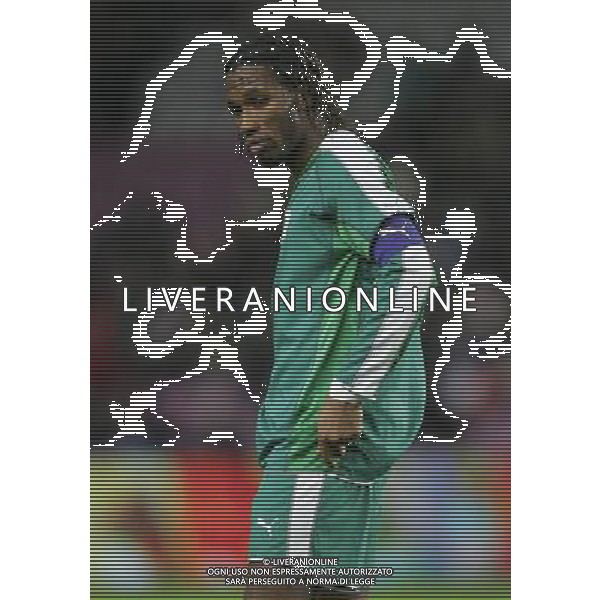 Ginevra (CH) 15-11-2005 amichevole nazionale italiana calcio italia-costa d\' avorio 1:1 nella foto drogba didier ph marco luzzani /ag aldo liverani s.a.s.