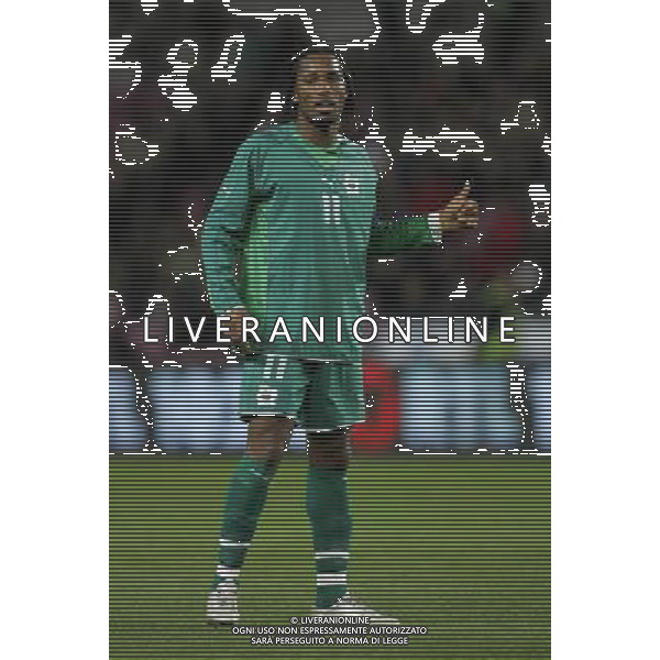 Ginevra (CH) 15-11-2005 amichevole nazionale italiana calcio italia-costa d\' avorio 1:1 nella foto drogba didier ph marco luzzani /ag aldo liverani s.a.s.