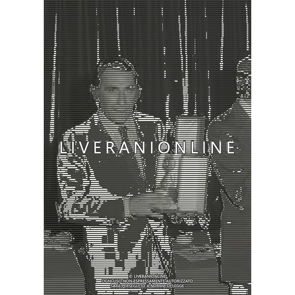 RETROSPETTIVA ALBERTO LUPO ATTORE NELLA FOTO ALBERTO LUPO A SALSOMAGGIORE NELL\'ANNO 1971 PREMIO REGIA TELEVISIVA AG ALDO LIVERANI SAS  