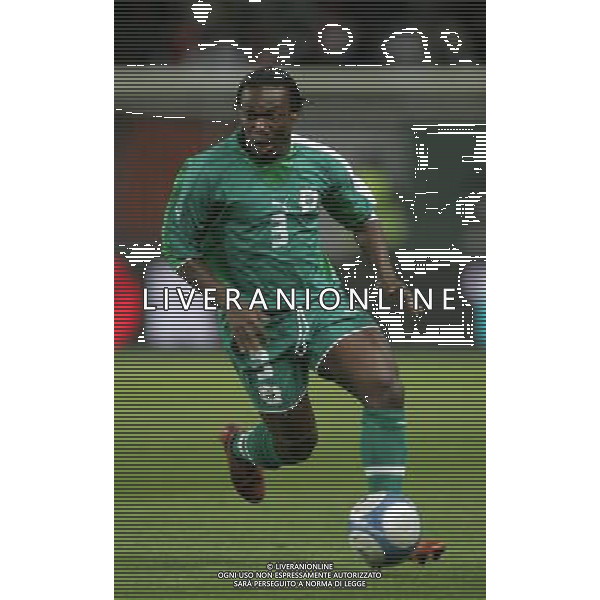 Ginevra 15 novembre 2005 Italia - Costa D\'Avorio amichevole nella foto: Boka Arthur foto Andry / Ag. Aldo Liverani