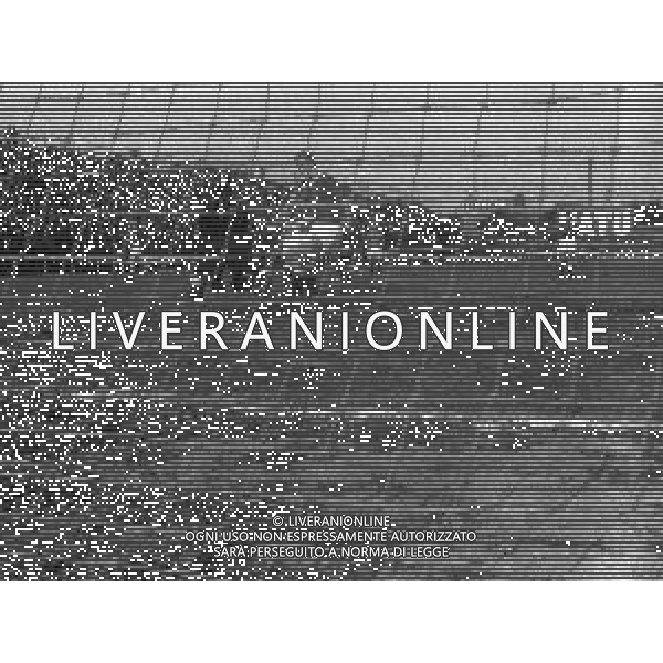 24-04-1955 LEGNANO CAMPIONATO DI CALCIO SERIE B LEGNANO-MONZA 3-2 NELLA FOTO AZIONE DI GIOCO AG ALDO LIVERANI SAS