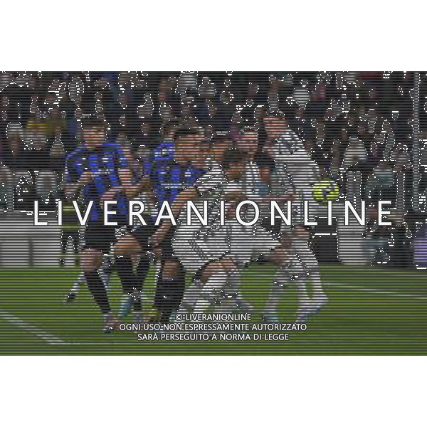 Torino 04.04.2023 Allianz Stadium © Manuela Viganti/Agenzia Aldo Liverani Juventus vs Inter Coppa Italia Frecciarossa 2022/2023 Semifinale Andata Nella foto: occasione inter con lautaro martinez ©AGENZIA ALDO LIVERANI SAS