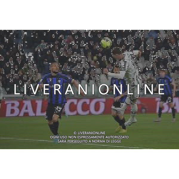 Torino 04.04.2023 Allianz Stadium © Manuela Viganti/Agenzia Aldo Liverani Juventus vs Inter Coppa Italia Frecciarossa 2022/2023 Semifinale Andata Nella foto: occasione dusan vlahovic ©AGENZIA ALDO LIVERANI SAS