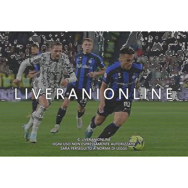 Torino 04.04.2023 Allianz Stadium © Manuela Viganti/Agenzia Aldo Liverani Juventus vs Inter Coppa Italia Frecciarossa 2022/2023 Semifinale Andata Nella foto: lautaro martinez-rabiot adrien ©AGENZIA ALDO LIVERANI SAS