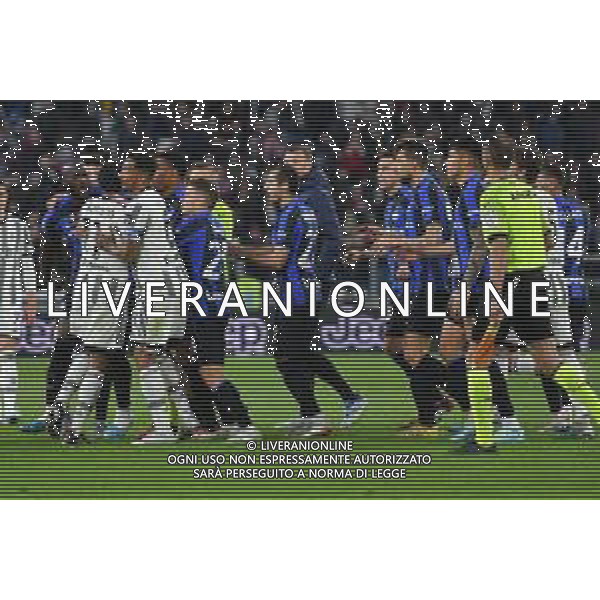Torino 04.04.2023 Allianz Stadium © Manuela Viganti/Agenzia Aldo Liverani Juventus vs Inter Coppa Italia Frecciarossa 2022/2023 Semifinale Andata Nella foto: Rissa dopo l\'esultanza di Lukaku Romelu ©AGENZIA ALDO LIVERANI SAS