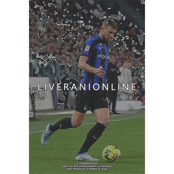 Torino 04.04.2023 Allianz Stadium © Manuela Viganti/Agenzia Aldo Liverani Juventus vs Inter Coppa Italia Frecciarossa 2022/2023 Semifinale Andata Nella foto: edin dzeko