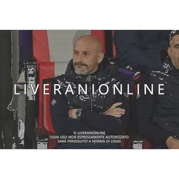 TVRG Vincenzo Italiano allenatore Fiorentina Cremonese vs Fiorentina Cremona 05-04-2023 Stadio Giovanni Zini Coppa Italia Frecciarossa - semifinali gara di andata foto Roberto Garavaglia/ag. Aldo Liverani sas / AGENZIA ALDO LIVERANI SAS