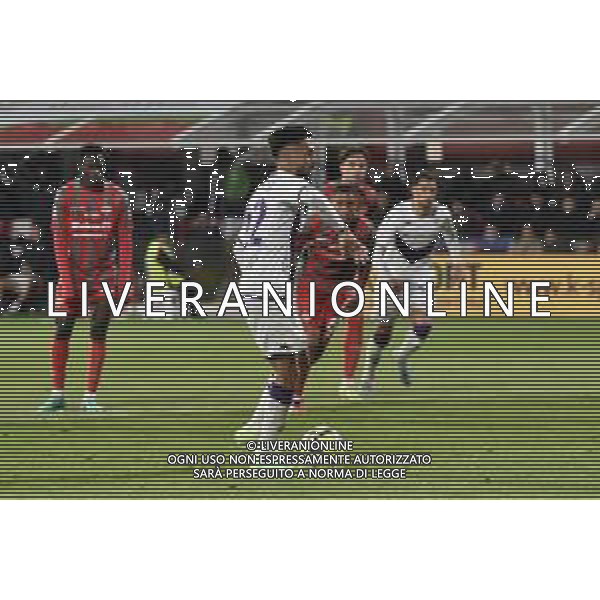 TVRG Nicolas Gonzalez (Fiorentina) segna il gol del 2 a 0 Cremonese vs Fiorentina Cremona 05-04-2023 Stadio Giovanni Zini Coppa Italia Frecciarossa - semifinali gara di andata foto Roberto Garavaglia/ag. Aldo Liverani sas / AGENZIA ALDO LIVERANI SAS