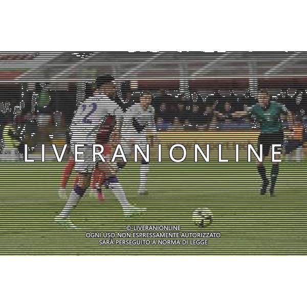 TVRG Nicolas Gonzalez (Fiorentina) segna il gol del 2 a 0 Cremonese vs Fiorentina Cremona 05-04-2023 Stadio Giovanni Zini Coppa Italia Frecciarossa - semifinali gara di andata foto Roberto Garavaglia/ag. Aldo Liverani sas / AGENZIA ALDO LIVERANI SAS