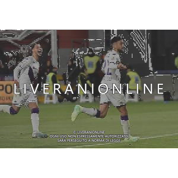 TVRG Nicolas Gonzalez (Fiorentina) esulta dopo il gol del 2 a 0 Cremonese vs Fiorentina Cremona 05-04-2023 Stadio Giovanni Zini Coppa Italia Frecciarossa - semifinali gara di andata foto Roberto Garavaglia/ag. Aldo Liverani sas / AGENZIA ALDO LIVERANI SAS