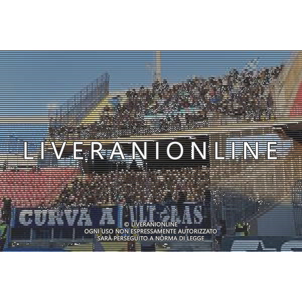 Supporters of SSC Napoli during the Italian soccer Serie A match US Lecce vs SSC Napoli on April 7, 2023 at the Via del Mare stadium in Lecce, Italy. Photo by Emmanuele Mastrodonato/ag. Aldo Liverani sas / AGENZIA ALDO LIVERANI SAS