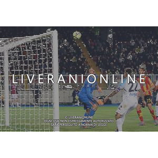 Antonino Gallo (US Lecce) own goal during the Italian soccer Serie A match US Lecce vs SSC Napoli on April 7, 2023 at the Via del Mare stadium in Lecce, Italy. Photo by Emmanuele Mastrodonato/ag. Aldo Liverani sas/ AGENZIA ALDO LIVERANI SAS