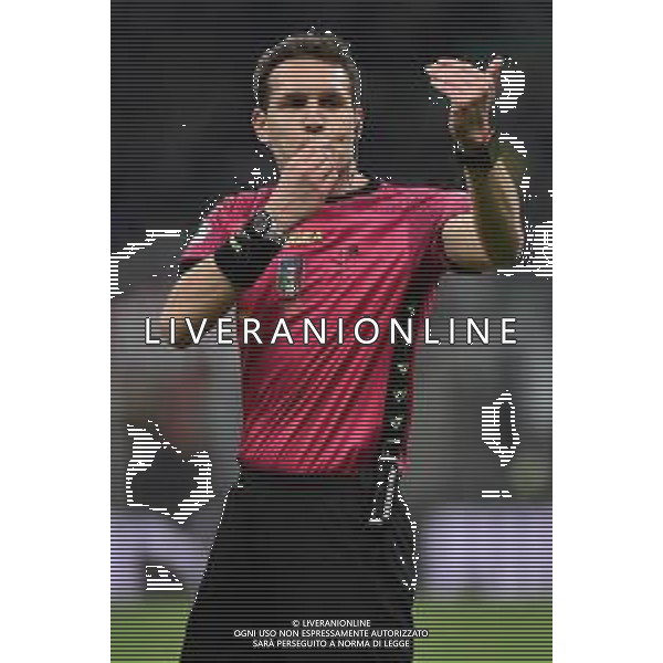 l\'arbitro Matteo Marcenaro di Genova Milan vs Empoli Milano 07-04-2023 Stadio Giuseppe Meazza - San Siro Campionato Serie A TIM - 29a giornata foto Roberto Garavaglia/ag. Aldo Liverani sas/ AGENZIA ALDO LIVERANI SAS