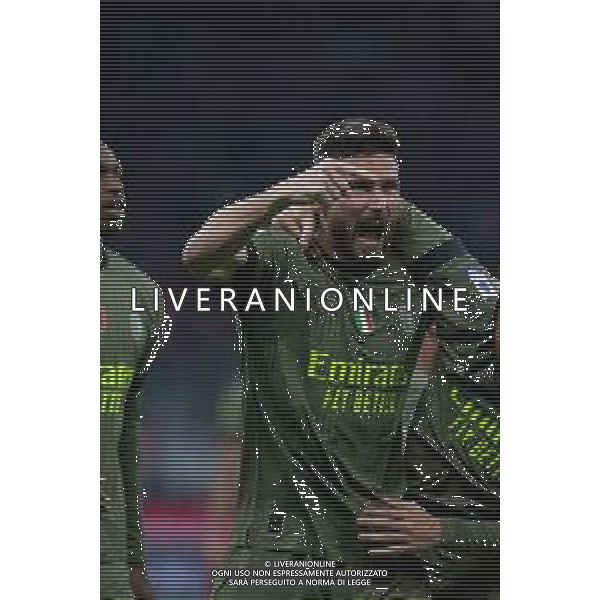 esultanza olivier giroud dopogol che verra\' annullato -Milan vs Empoli Campionato Calcio Serie A Tim 07.04.2023 ©PAOLO GIAMPIETRI/ AGENZIA ALDO LIVERANI SAS