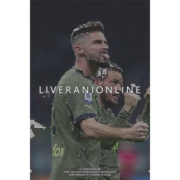 esultanza olivier giroud dopogol che verra\' annullato -Milan vs Empoli Campionato Calcio Serie A Tim 07.04.2023 ©PAOLO GIAMPIETRI/ AGENZIA ALDO LIVERANI SAS