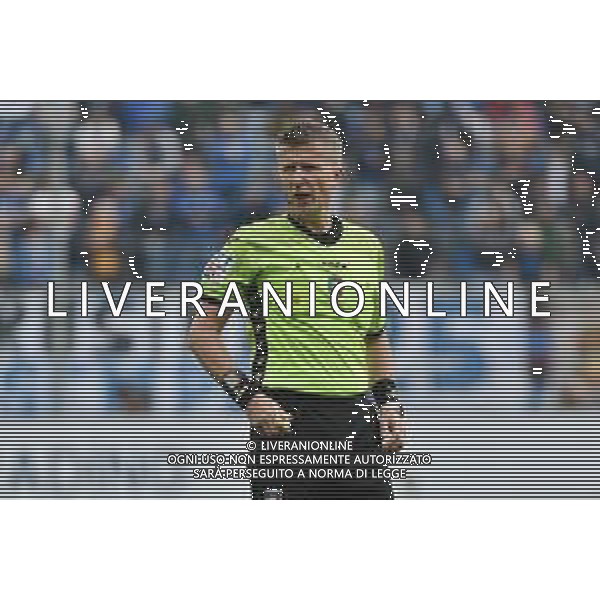 TVRG l\'arbitro Daniele Orsato di Schio (VI) Atalanta vs Bologna Bergamo 08-04-2023 Gewiss Stadium - Stadio Atleti Azzurri d\'Italia Campionato Serie A TIM - 29a giornata foto Roberto Garavaglia/ag. Aldo Liverani sas / AGENZIA ALDO LIVERANI SAS
