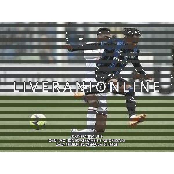 TVRG Jhon Lucumi Bonilla (Bologna) e Ademola Lookman (Atalanta) Atalanta vs Bologna Bergamo 08-04-2023 Gewiss Stadium - Stadio Atleti Azzurri d\'Italia Campionato Serie A TIM - 29a giornata foto Roberto Garavaglia/ag. Aldo Liverani sas / AGENZIA ALDO LIVERANI SAS