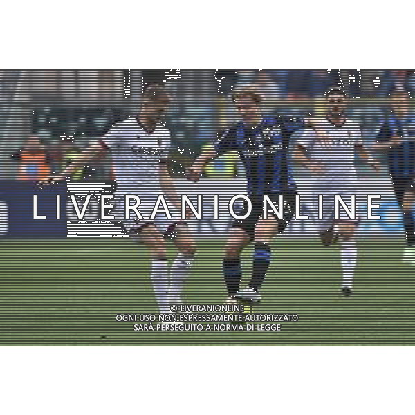 TVRG Stefan Posch (Bologna) e Rasmus Hojlund (Atalanta) Atalanta vs Bologna Bergamo 08-04-2023 Gewiss Stadium - Stadio Atleti Azzurri d\'Italia Campionato Serie A TIM - 29a giornata foto Roberto Garavaglia/ag. Aldo Liverani sas / AGENZIA ALDO LIVERANI SAS