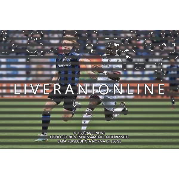 TVRG Rasmus Hojlund (Atalanta) e Bakary Adama Soumaoro (Bologna) Atalanta vs Bologna Bergamo 08-04-2023 Gewiss Stadium - Stadio Atleti Azzurri d\'Italia Campionato Serie A TIM - 29a giornata foto Roberto Garavaglia/ag. Aldo Liverani sas / AGENZIA ALDO LIVERANI SAS