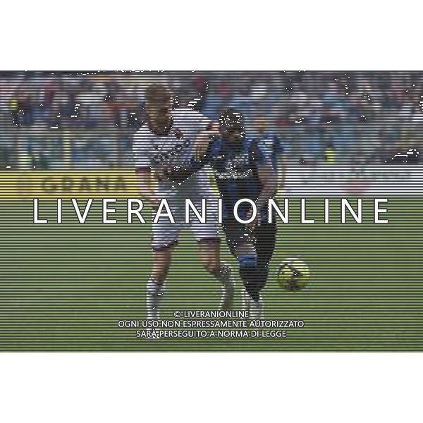 TVRG Stefan Posch (Bologna) e Jeremie Boga (Atalanta) Atalanta vs Bologna Bergamo 08-04-2023 Gewiss Stadium - Stadio Atleti Azzurri d\'Italia Campionato Serie A TIM - 29a giornata foto Roberto Garavaglia/ag. Aldo Liverani sas / AGENZIA ALDO LIVERANI SAS