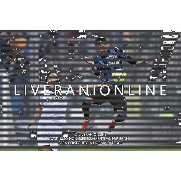 TVRG Riccardo Orsolini (Bologna) e Jose\' Luis Palomino (Atalanta) Atalanta vs Bologna Bergamo 08-04-2023 Gewiss Stadium - Stadio Atleti Azzurri d\'Italia Campionato Serie A TIM - 29a giornata foto Roberto Garavaglia/ag. Aldo Liverani sas / AGENZIA ALDO LIVERANI SAS
