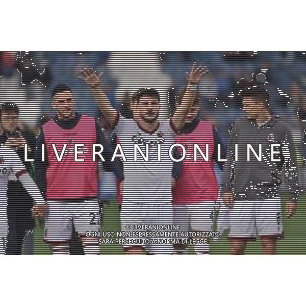 TVRG Riccardo Orsolini (Bologna) esultanza a fine partita Atalanta vs Bologna Bergamo 08-04-2023 Gewiss Stadium - Stadio Atleti Azzurri d\'Italia Campionato Serie A TIM - 29a giornata foto Roberto Garavaglia/ag. Aldo Liverani sas / AGENZIA ALDO LIVERANI SAS