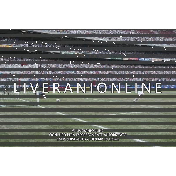 NEW YORK 3/08/2003 SUPERCOPPA ITALIANA NELLA FOTO RIGORE CIRO FERRARA FOTO ALDO LIVERANI