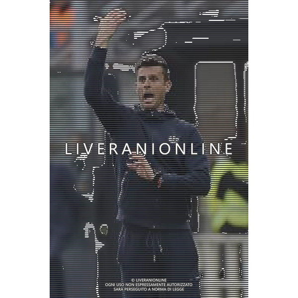 TVRG Thiago Motta allenatore Bologna Atalanta vs Bologna Bergamo 08-04-2023 Gewiss Stadium - Stadio Atleti Azzurri d\'Italia Campionato Serie A TIM - 29a giornata foto Roberto Garavaglia/ag. Aldo Liverani sas