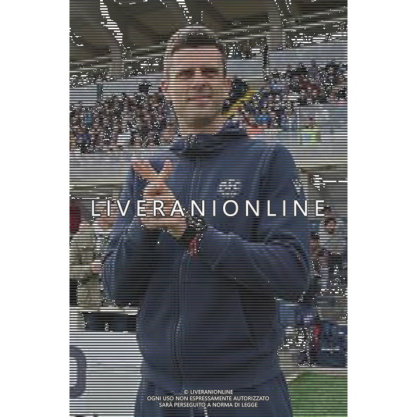 TVRG Thiago Motta allenatore Bologna Atalanta vs Bologna Bergamo 08-04-2023 Gewiss Stadium - Stadio Atleti Azzurri d\'Italia Campionato Serie A TIM - 29a giornata foto Roberto Garavaglia/ag. Aldo Liverani sas