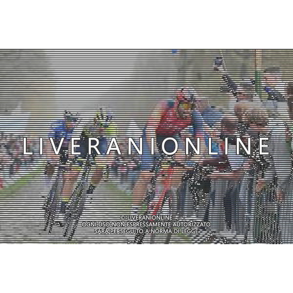 09-04-2023 Paris - Roubaix; 2023, Ineos Grenadiers; Ganna, Filippo; Arenberg; ©SIROTTI / AGENZIA ALDO LIVERANI SAS
