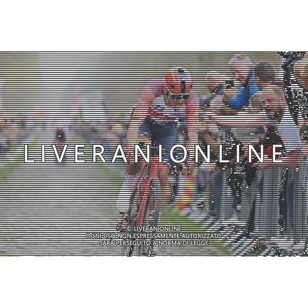 09-04-2023 Paris - Roubaix; 2023, Trek - Segafredo; Pedersen, Mads; Arenberg; ©SIROTTI / AGENZIA ALDO LIVERANI SAS