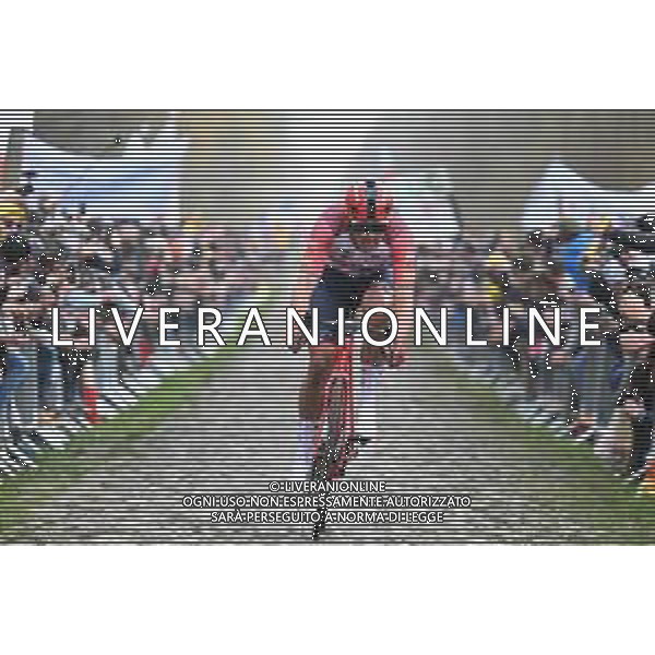 09-04-2023 Paris - Roubaix; 2023, Trek - Segafredo; Pedersen, Mads; Arenberg; ©SIROTTI / AGENZIA ALDO LIVERANI SAS