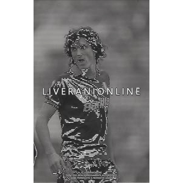 NEG-RETROSPETTIVA MARK STRUKELY CALCIATORE NELLA FOTO MARK STRUKELI CON LA MAGLIA DELLA ROMA CALCIO NELL\'ANNO 1984 AG ALDO LIVERANI SAS